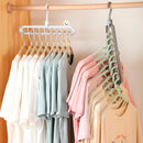 Gancho Ahorrador Espacio X5 Organizador Ropa Closet Z106 - DiversiColombia