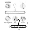 Gancho Ahorrador Espacio X5 Organizador Ropa Closet Z106 - DiversiColombia