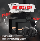 PAGA 1 LLEVA 2 Anti Gray Bar🎁 - RESTAURA EL COLOR NATURAL DEL CABELLO