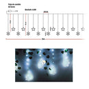 Luces Led Estrellas Y Copos 470 Luces 6m Navidad Blanca 1632B - DiversiColombia