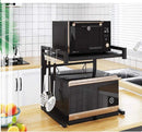 Estante organizador de cocina para microondas multifuncional - DiversiColombia