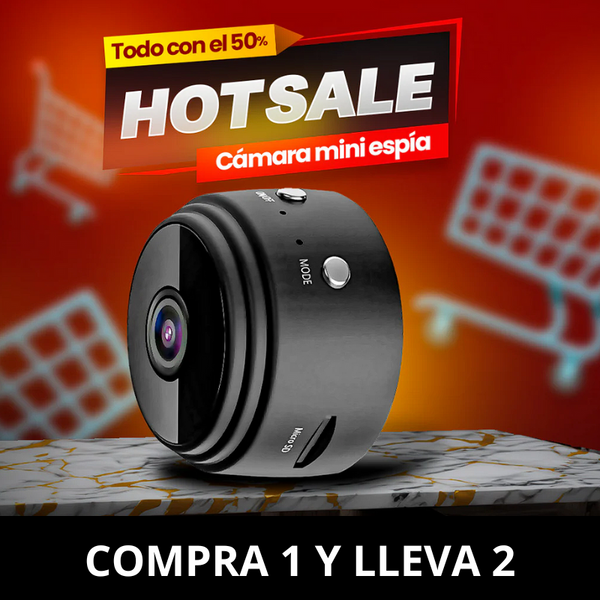 (¡COMPRA 1 Y LLEVA 2!🎁) Mini Cámara Espía PREMIUM [1080P ULTRA HD] - ¡ULTIMAS UNIDADES!🔥