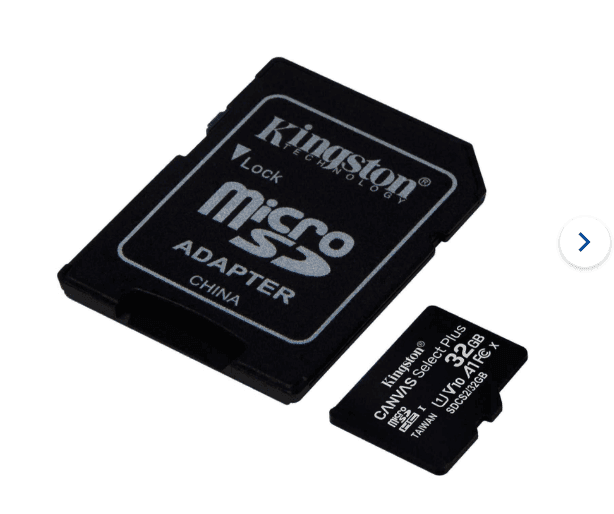 Tarjeta Micro SD de 32 GB
