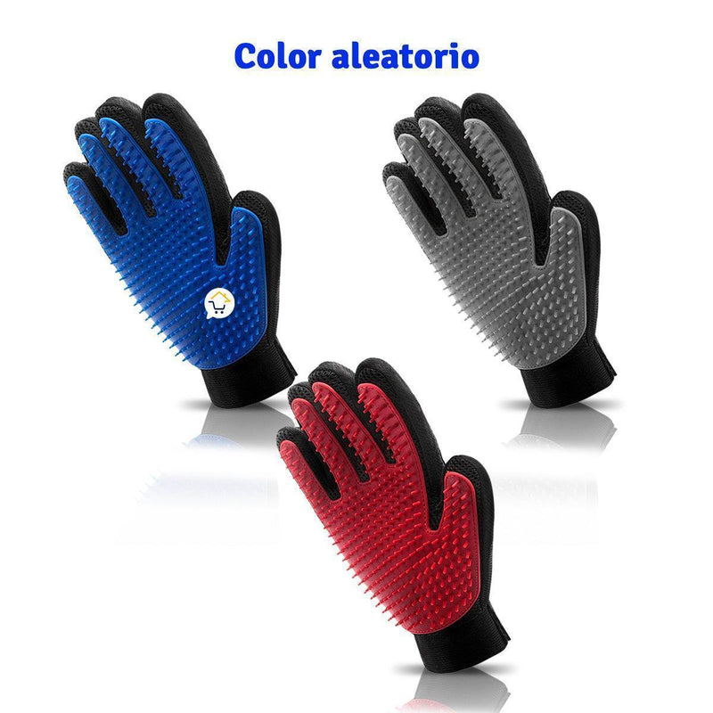 Combo Guante Quita pelos Mascotas Y Cepillo Quita Pelusas - DiversiColombia
