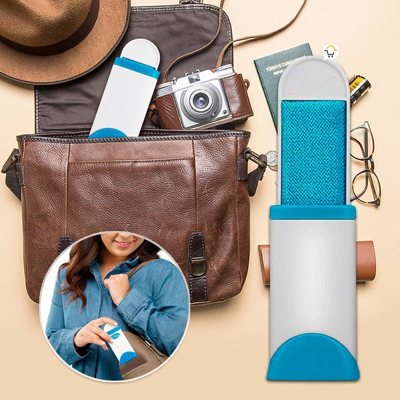 Combo Guante Quita pelos Mascotas Y Cepillo Quita Pelusas - DiversiColombia