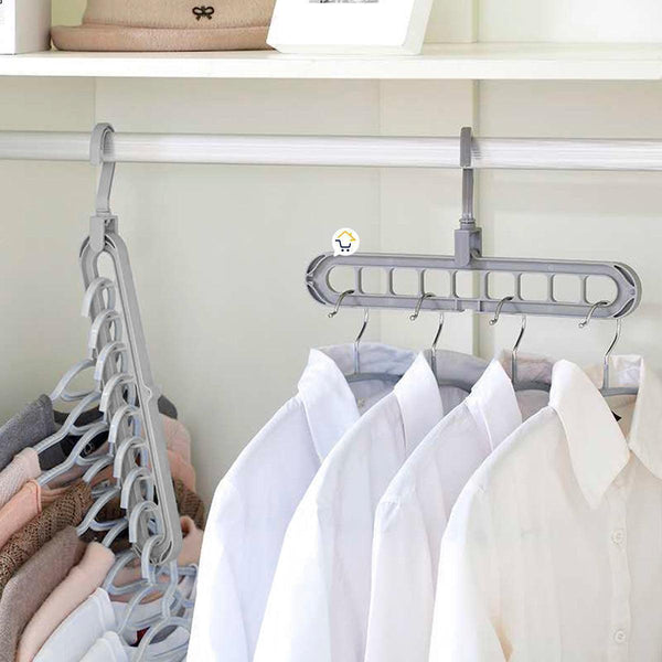 Gancho Ahorrador Espacio X5 Organizador Ropa Closet Z106 - DiversiColombia